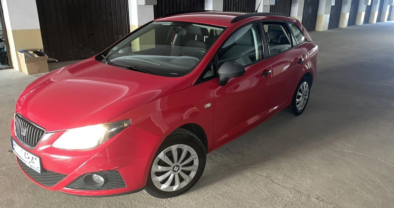 Seat Ibiza cena 17000 przebieg: 161887, rok produkcji 2010 z Tarnów małe 137